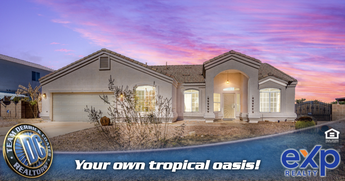 Impeccable home with your own tropical oasis!